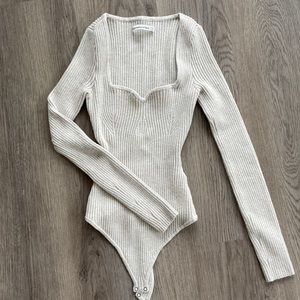 Abercrombie sweater bodysuit